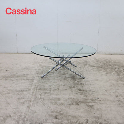 Cassina カッシーナ 713 ローテーブル ガラス センターテーブル テオドール・ワッデル